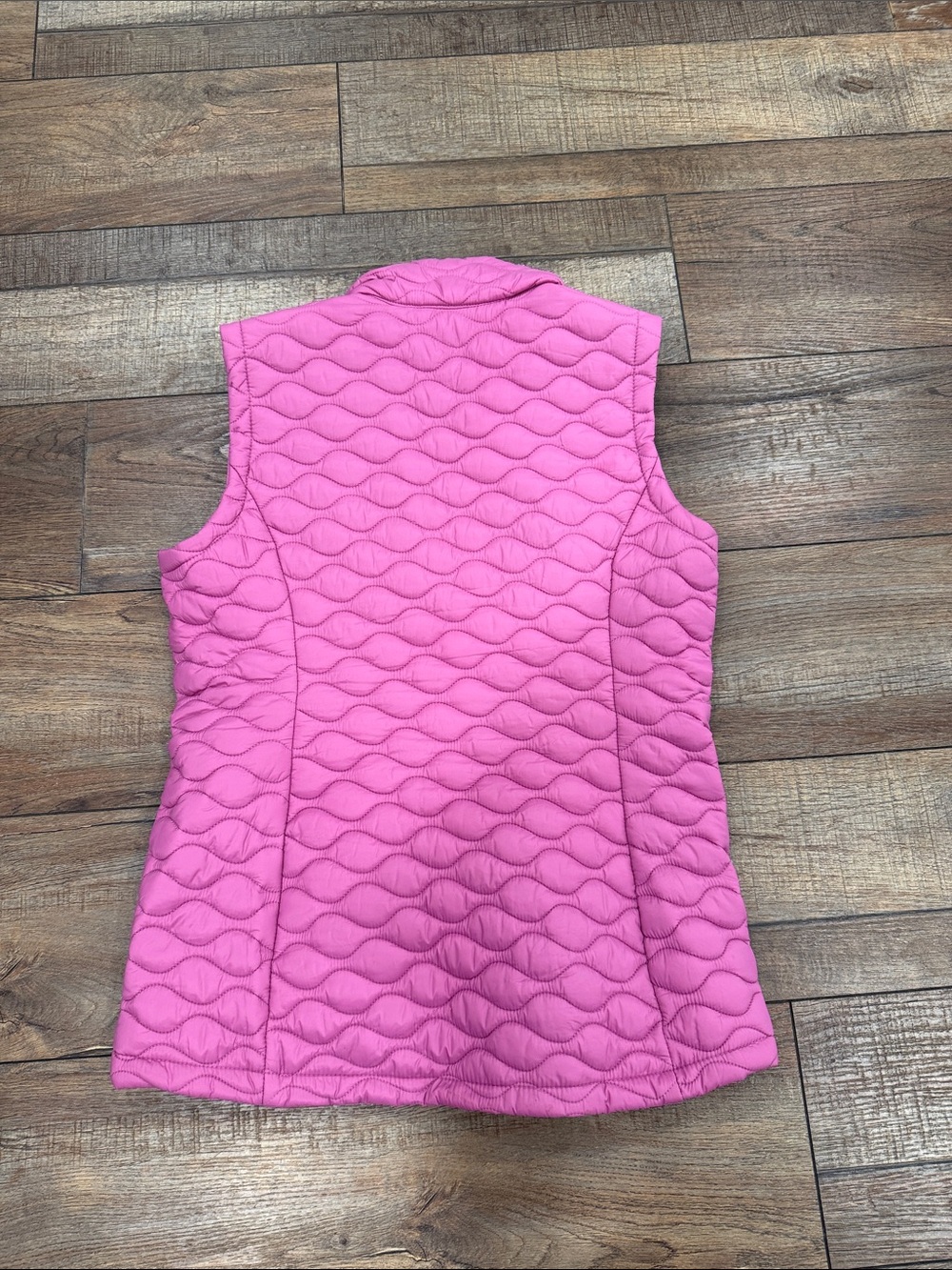 Free Country Pink Quilted Vest - Lightweight Sleeveless Jacket - Picture 2 of 2